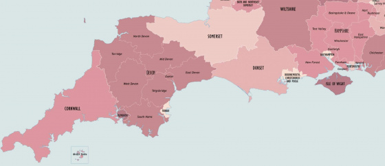 Bezirke-Sueed-West-England1