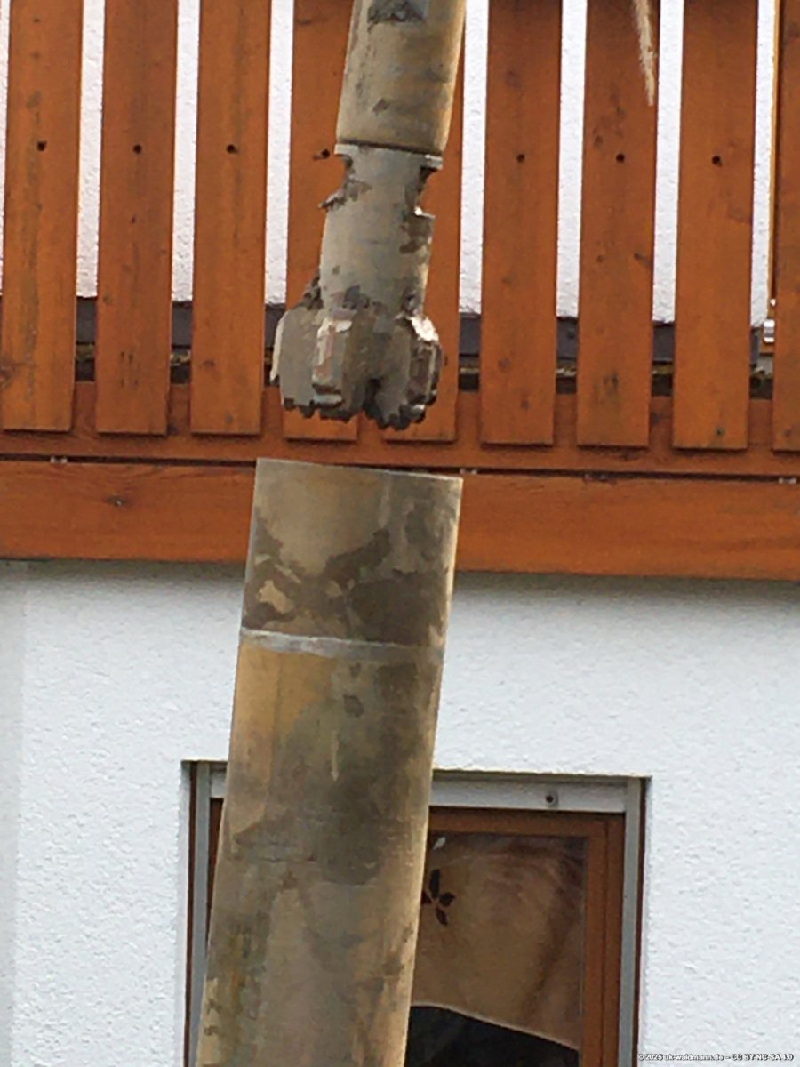 Bohrer wird ergänzt